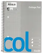 Bantex Kollegieblok kvadreret A5