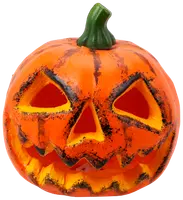 Halloween pumpa LED - 15 cm