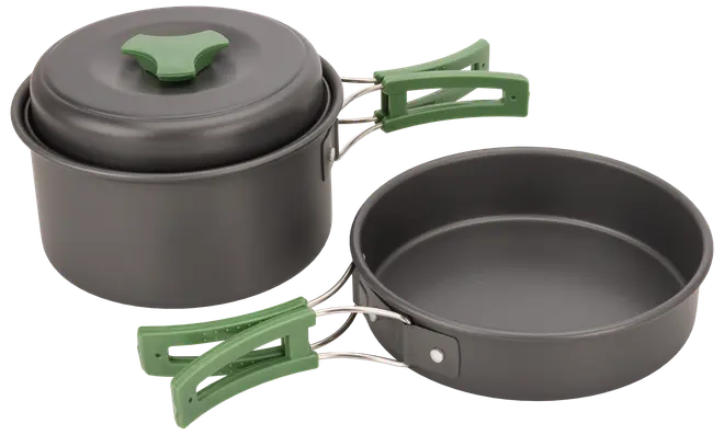 Camping kasserollesæt 2 dele