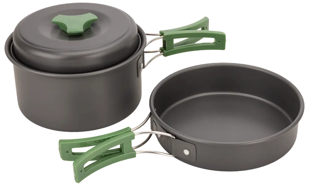 Camping kasserollesæt 2 dele