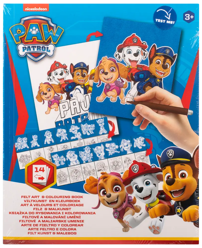 Paw Patrol målarbok