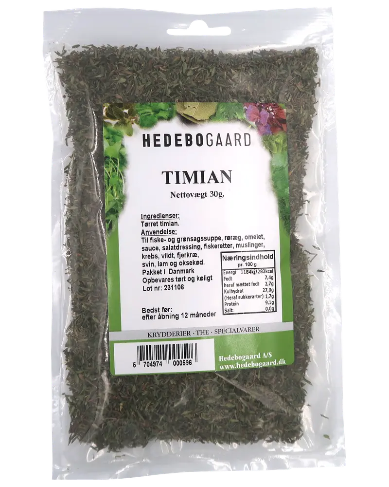 Hedebogaard Krydderi - Timian 30 g