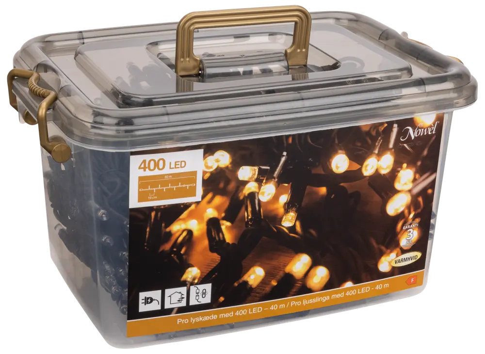 Nowel PRO Ljusslinga 400 LED - 40 meter