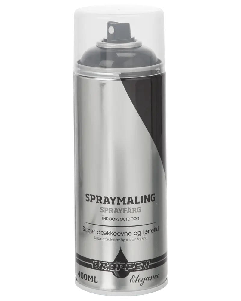 Droppen Elegance Spray - sort blank