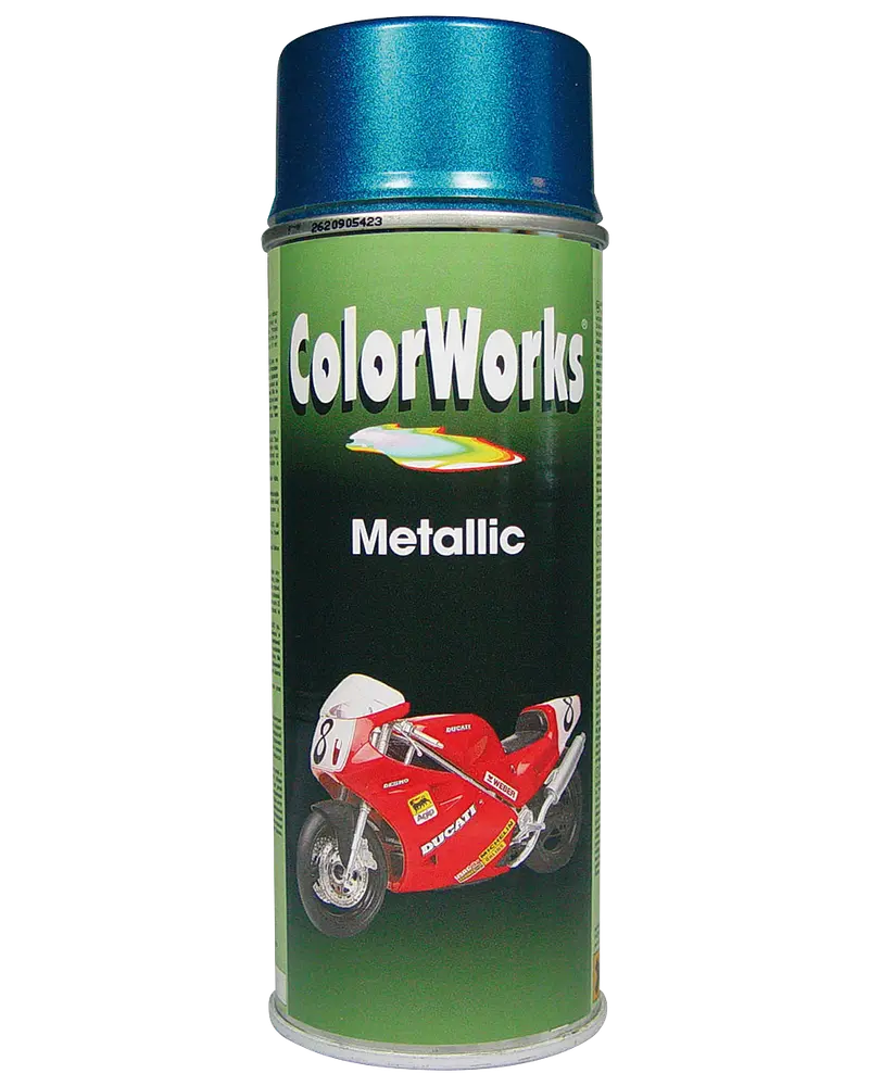 ColorWorks Metallic spray - blå