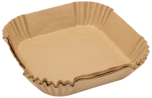 Papirform til airfryer 16 x 16 cm 50 stk.