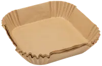 Papirform til airfryer 16 x 16 cm 50 stk.