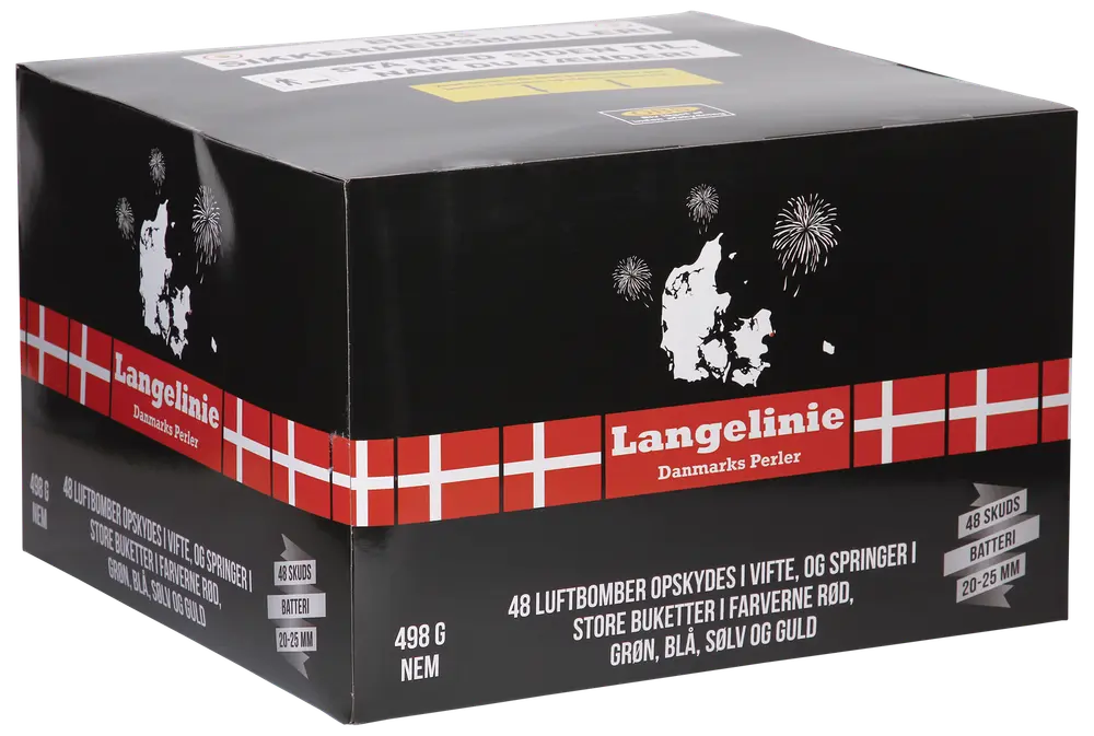 Danmarks Perler Langelinie batteri 48 skud