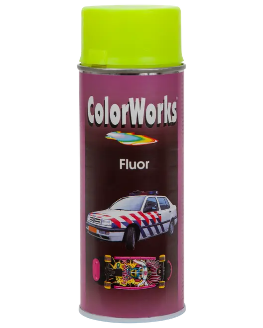 Neon spray 400 ml - gul