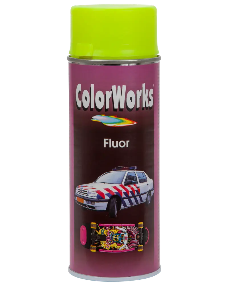 Neon spray 400 ml - gul