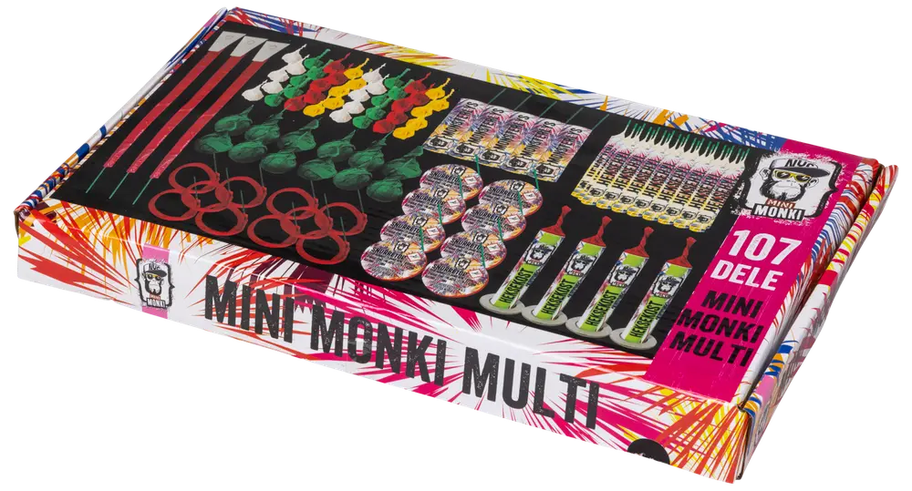 Mini Monki Multi sortiment 107 dele