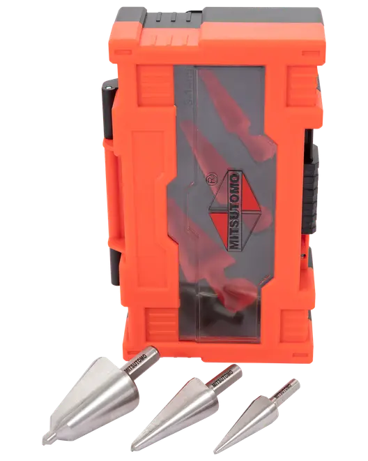 Mitsutomo Pladeborssæt konisk 3 dele