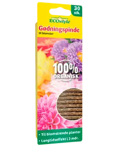 ECOstyle Gödningspinnar blommor 30-pack