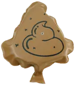 Pruttepude med emoji