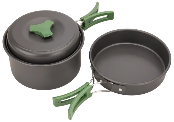 Camping kasserollesæt 2 dele
