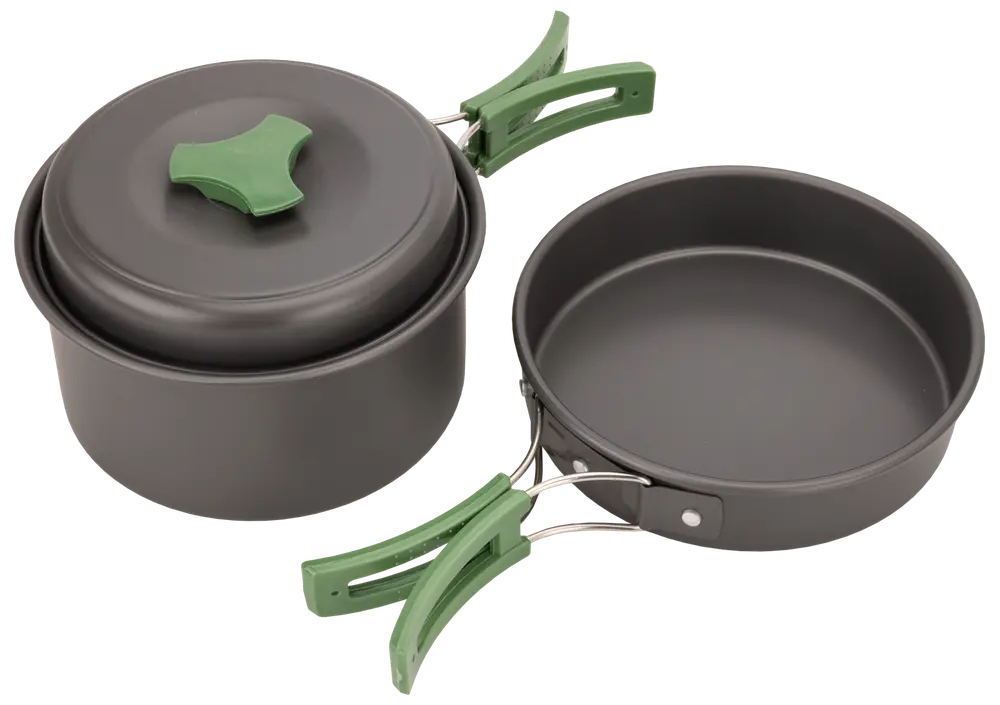 Camping kasserollesæt 2 dele