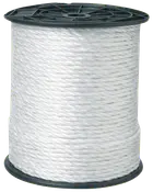 Hegnstråd 6 mm 200 m - hvid