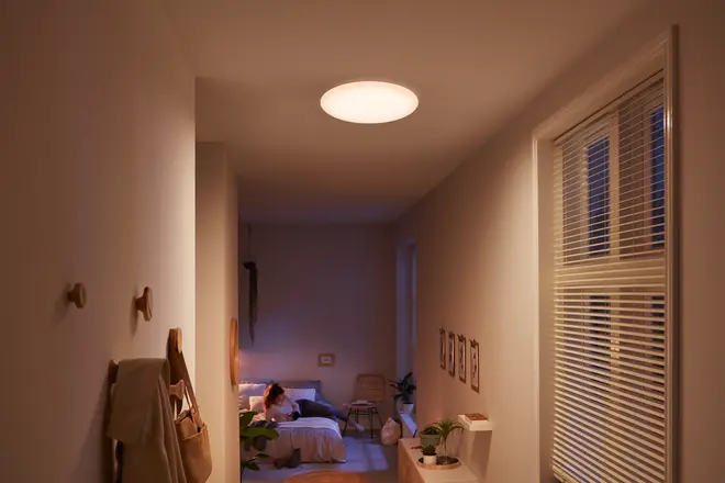 PHILIPS Plafond SceneSwitch 3-trin Ø35cm 17W - hvid