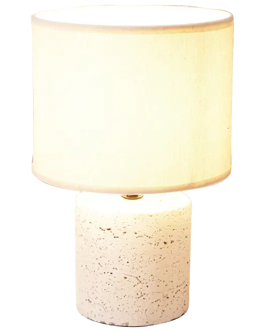 Bordlampe med cementfod billede 1