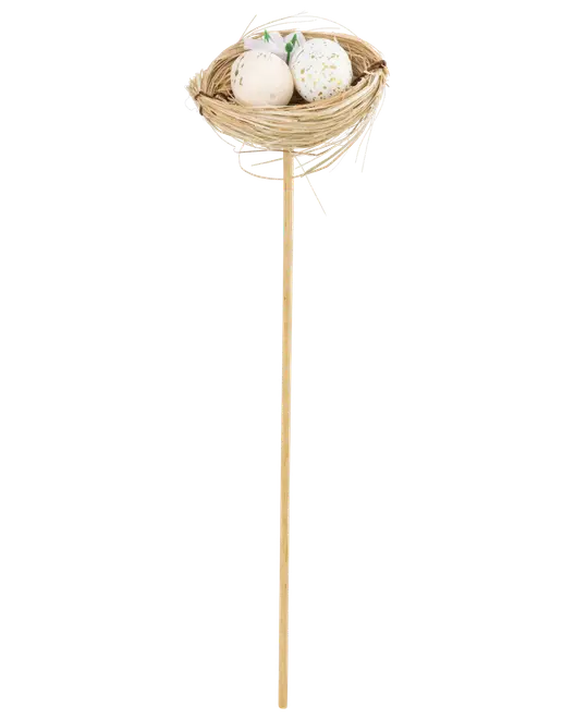 Påskeægsrede med pind