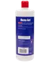 En-liters flaske Rens-let universalrengøringsmiddel med rød låg, blå etiket og hvid tekst. Velegnet til rengøring af forskellige overflader. Ingredienser og brugsanvisning på etiketten.