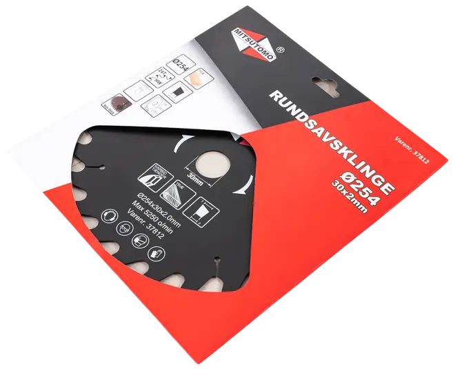 Mitsutomo Rundsavsklinge Ø254 x 30 mm 24T