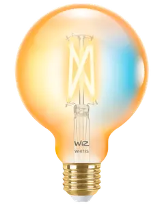 Smart LED-globlampa 7W E27 G95 Amber