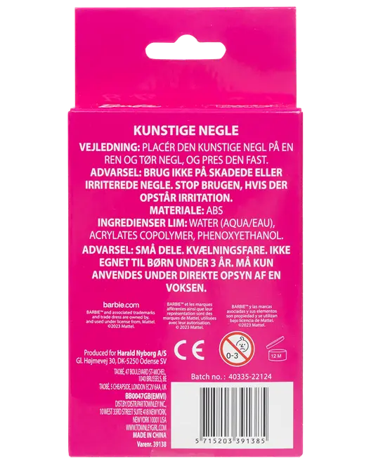 Kunstige negle til børn