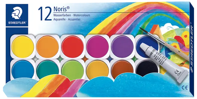 STAEDTLER VATTENFÄRG 12 ST