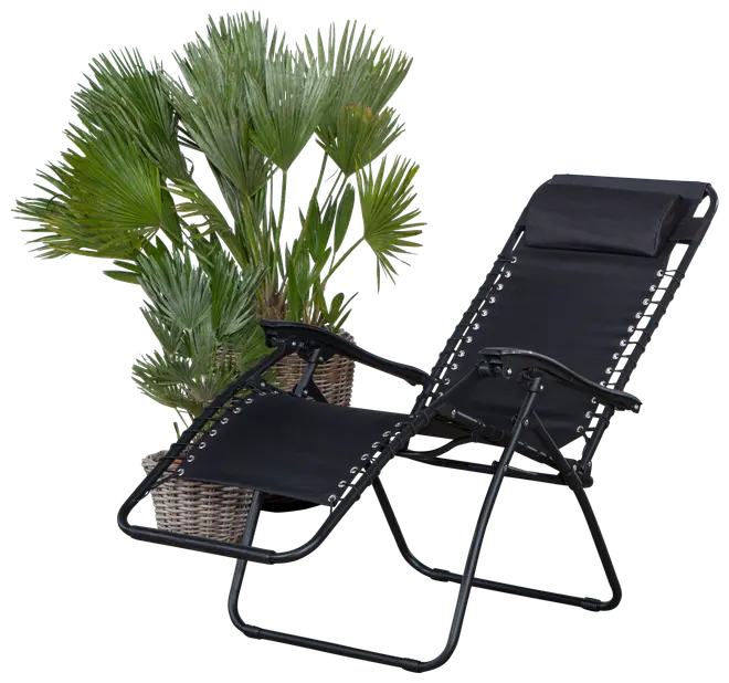 Badenbaden stol med fotstöd