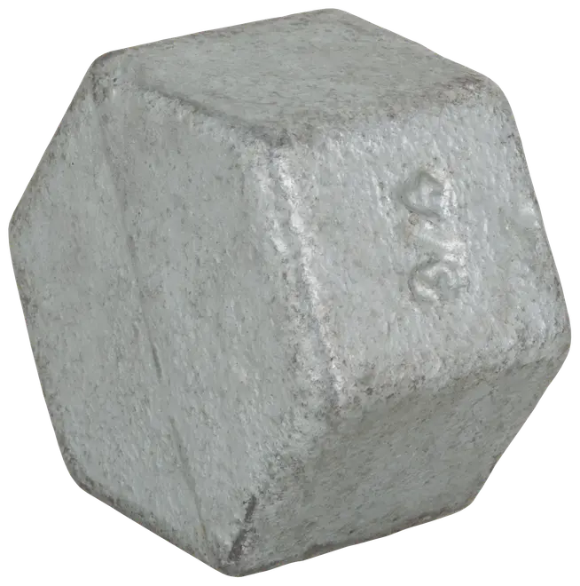 3/4'' ändhylsa - galvaniserad