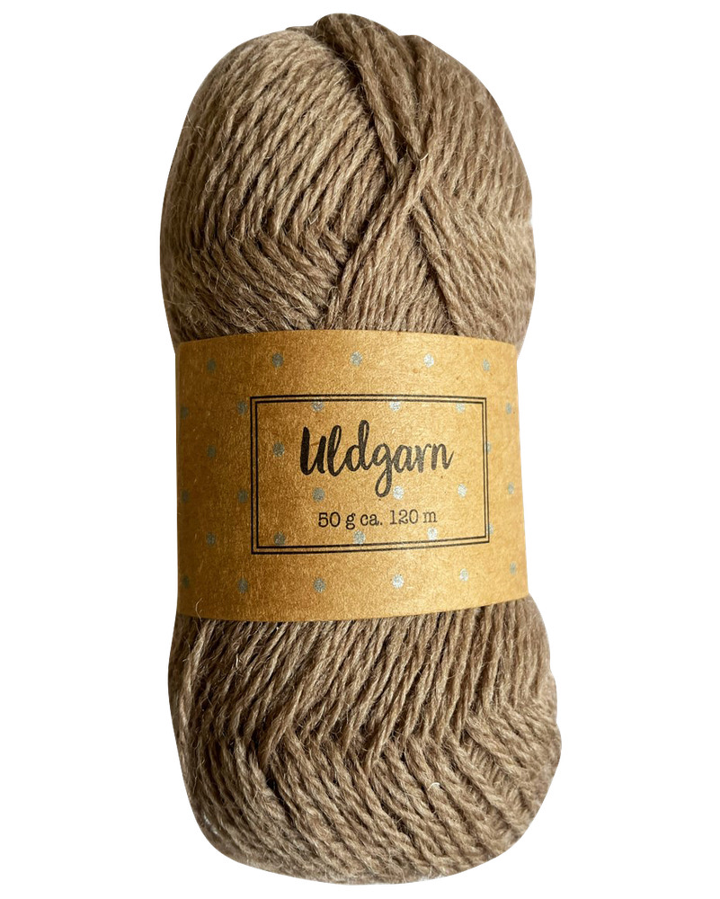 Uldgarn melange 50 g - assorterede farver