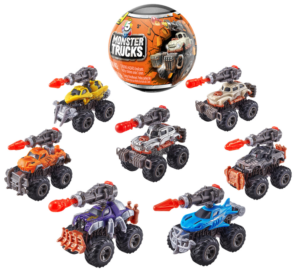 5 Surprise Monster trucks - assorterede modeller