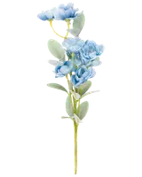 Blomst kunstig 30 cm - blå