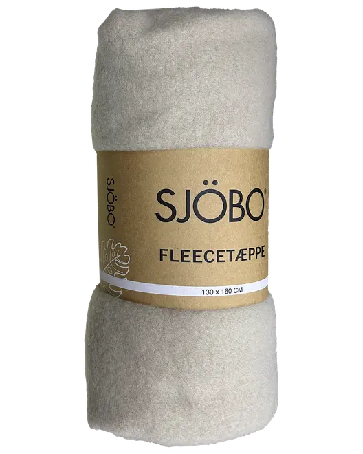 Fleecetæppe 130 x 160 cm - Assorterede farver