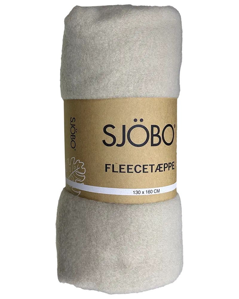 Fleecetæppe 130 x 160 cm - Assorterede farver