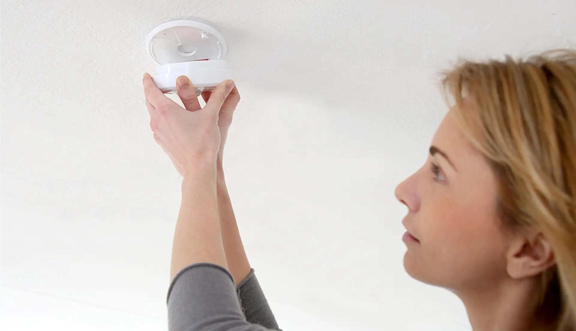 Opsætning af røgalarm