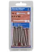 Arvid Nilsson VVS-skrue A2 5,5 x 60 mm 10-pak