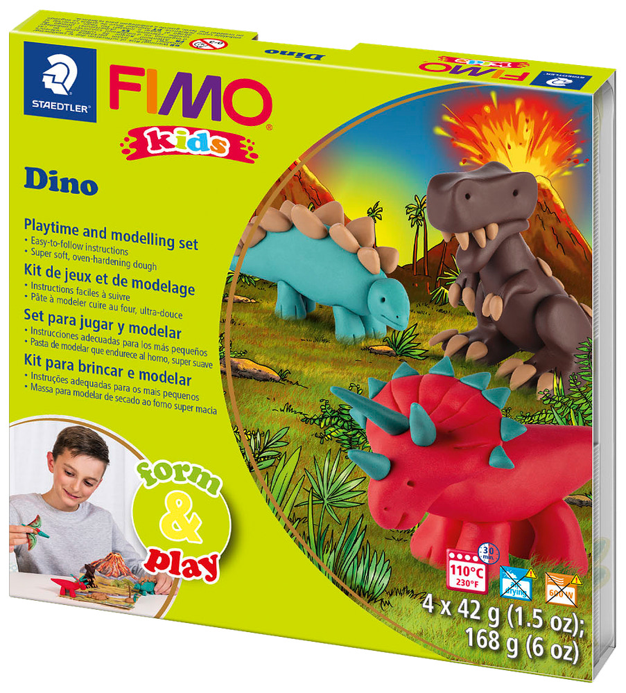 Staedtler FIMO kids Modellervoks dino