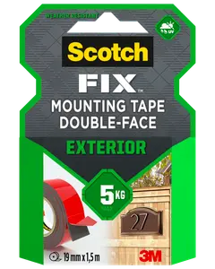 Scotch-FIX™ Dobbeltklæbende UDE 19 mm x 1,5 meter