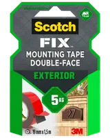 Scotch-FIX™ Dobbeltklæbende UDE 19 mm x 1,5 meter