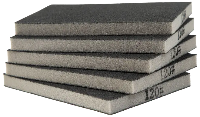 Slibesvamp 5-pak 150 x 100 mm K120