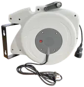 Kabeltromle med automatisk oprulning 15 + 2 m
