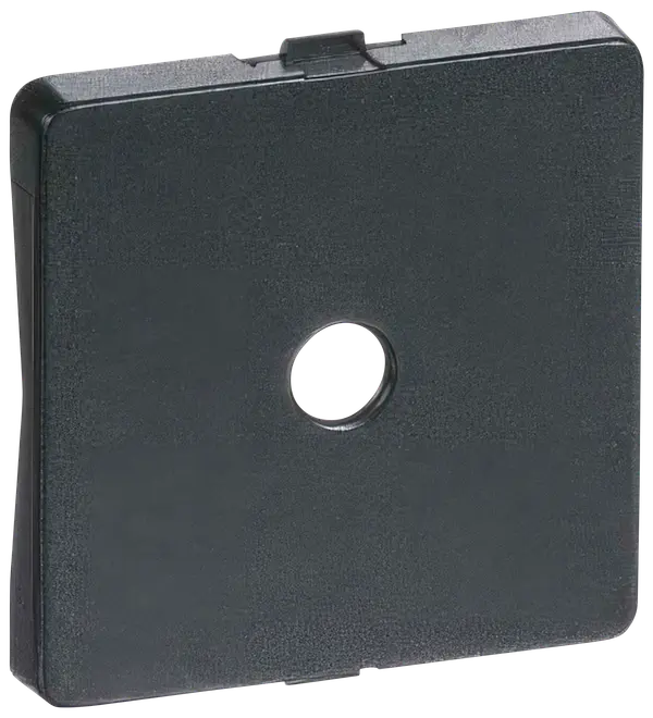 FUGA Dæksel Lampeudtag 45 x 45 mm 3-pol - koksgrå