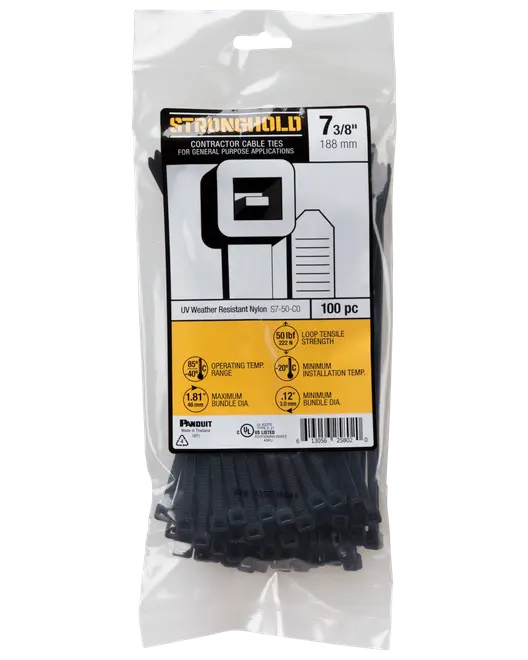 Panduit StrongHold Kabelbinder 4,8x188mm 100-pak