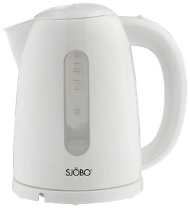 SJÖBO Elkedel 1,7 L 2025 W - hvid