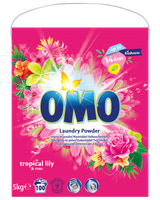 OMO Vaskepulver Tropical Lily & Rose 5 kg