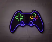 BRIGHT DESIGN Neonskilt Gamepad H. 40 x B. 60 cm