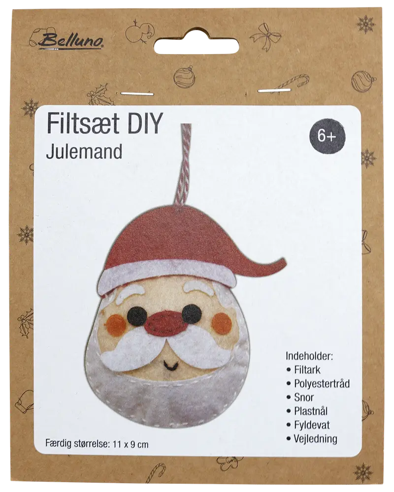 Filtkit DIY Jultomte