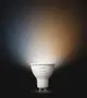 Philips Hue White Ambiance smart LED-pære, GU10 sokkel, justerbar hvidt lys fra varm til kold, velegnet til smart home belysning og energieffektiv belysning.